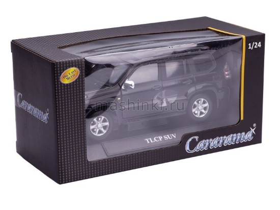 Изображение CARARAMA 1/24 TOYOTA Land Cruiser Prado SUV черный