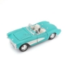 Изображение MAISTO 1/24 CHEVROLET Corvette Turquoise 1957 цвет blue/голубой