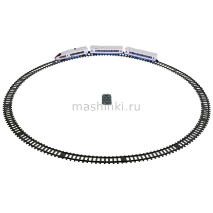 Изображение Ж/Д R/C ИГРАЕМ ВМЕСТЕ Скоростной поезд САПСАН р/у (свет, звук) 675 см