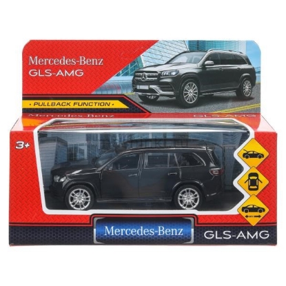 Изображение ТЕХНОПАРК MERCEDES-BENZ GLS AMG 12 см темно-серый