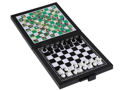 Изображение Шахматы ИГРАЕМ ВМЕСТЕ Шахматы магнитные 3в1