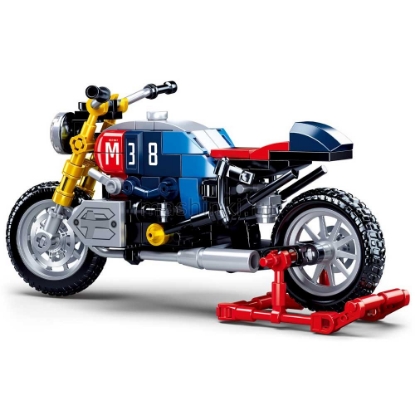 Изображение Конструктор SLUBAN Мотоцикл 197 деталей