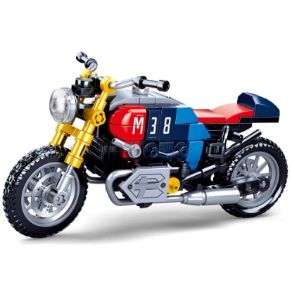 Изображение Конструктор SLUBAN Мотоцикл 197 деталей