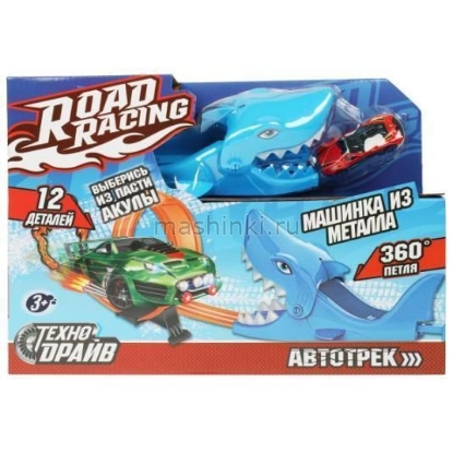 Изображение ТЕХНОДРАЙВ Автотрек ПЕТЛЯ на 360 + машинка
