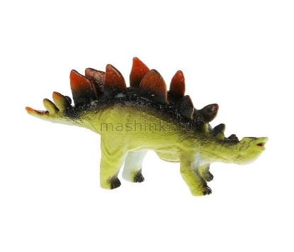 Изображение Пластизоль ИГРАЕМ ВМЕСТЕ Динозавр Стегозавр 33х9х14 см зеленый