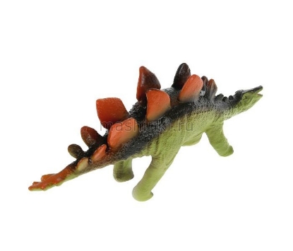 Изображение Пластизоль ИГРАЕМ ВМЕСТЕ Динозавр Стегозавр 33х9х14 см зеленый