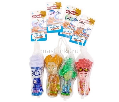 Изображение Пластизоль ИГРАЕМ ВМЕСТЕ Игр. д/ванны Фиксики в ассорт.