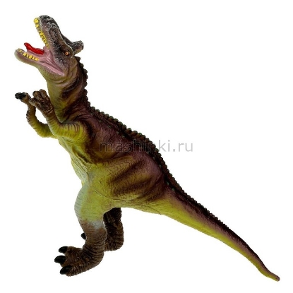 Изображение Пластизоль ИГРАЕМ ВМЕСТЕ Динозавр Т-Рэкс 8x30x28 см зеленый