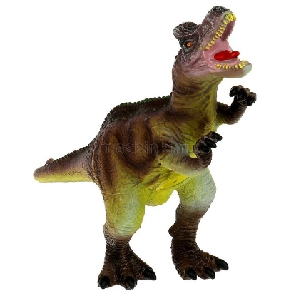 Изображение Пластизоль ИГРАЕМ ВМЕСТЕ Динозавр Т-Рэкс 8x30x28 см зеленый