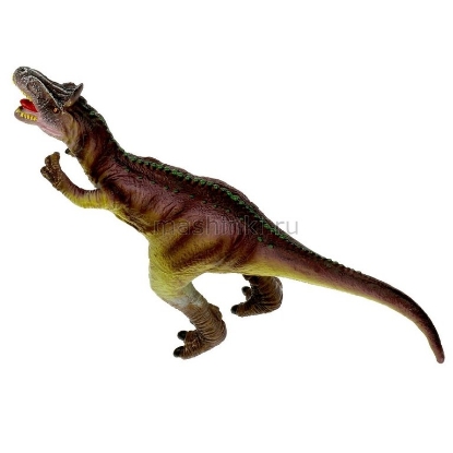 Изображение Пластизоль ИГРАЕМ ВМЕСТЕ Динозавр Т-Рэкс 8x30x28 см зеленый