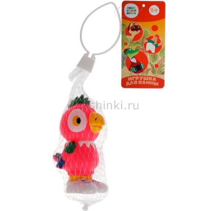 Изображение Пластизоль КАПИТОШКА Игр. д/ванны Попугай Кеша