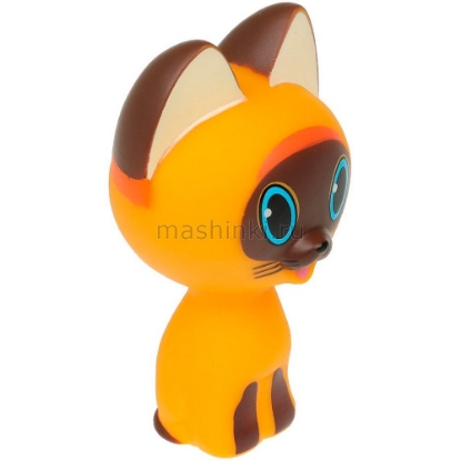 Изображение Пластизоль КАПИТОШКА Игр. д/ванны Котенок Гав желтый