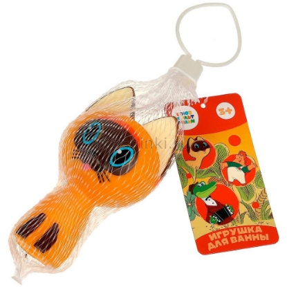 Изображение Пластизоль КАПИТОШКА Игр. д/ванны Котенок Гав желтый