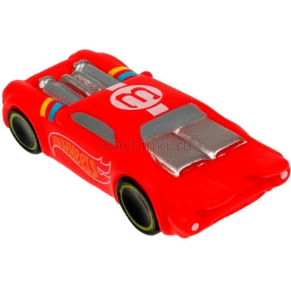 Изображение Пластизоль КАПИТОШКА Игр. д/ванны Машинка ХОТ ВИЛС красная