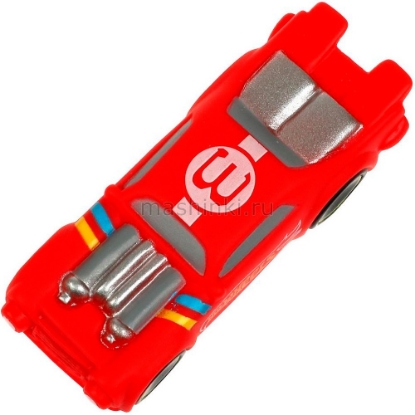 Изображение Пластизоль КАПИТОШКА Игр. д/ванны Машинка ХОТ ВИЛС красная