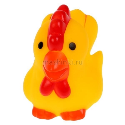 Изображение Пластизоль КАПИТОШКА Игр. д/ванны Петушок оранжевый