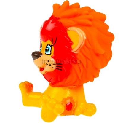 Изображение Пластизоль КАПИТОШКА Игр. д/ванны Львенок СОЮЗМУЛЬТФИЛЬМ желтый-оранжевый