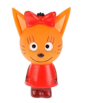 Изображение Пластизоль КАПИТОШКА Игр. д/ванны ТРИ КОТА Карамелька