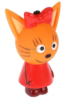 Изображение Пластизоль КАПИТОШКА Игр. д/ванны ТРИ КОТА Карамелька