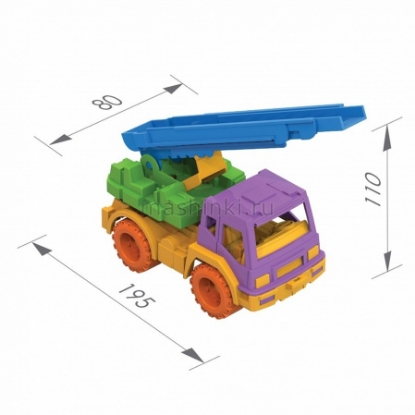 Изображение НОРДПЛАСТ Пожарная машина КАМА