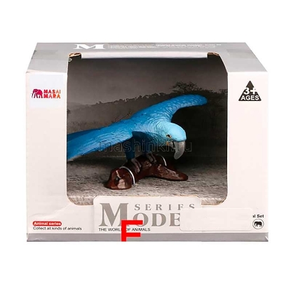 Изображение MASAI MARA Птица попугай Ара синий