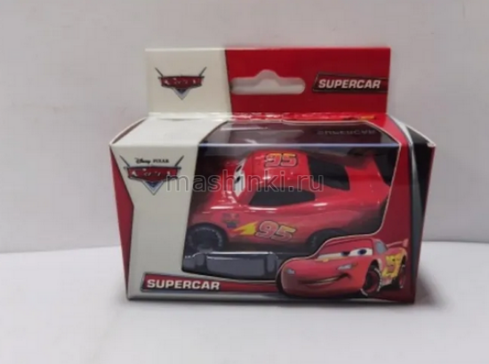 Изображение ТЕХНОПАРК Машинки Молния Маккуин ТАЧКИ 8,5 см металл. красный