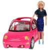 Изображение Кукла СОФИЯ Машина Beetle с модницей 29 см (руки, ноги сгибаются) ТМ Карапуз