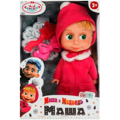 Изображение Кукла КАРАПУЗ Маша 15 см МАША И МЕДВЕДЬ