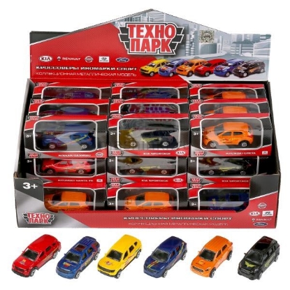 Изображение ТЕХНОПАРК Кроссоверы Спорт 7,5 см металл. в ассорт.