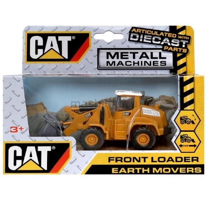 Изображение ТЕХНОПАРК CAT Погрузчик 12,5 см подв. детали металл. желтый