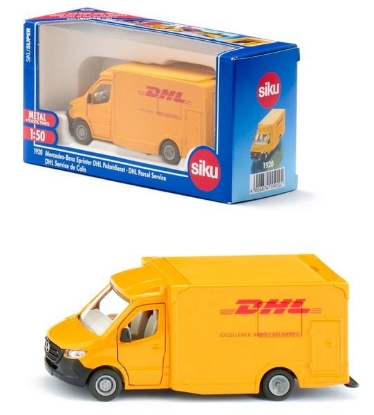 Изображение SIKU Фургон MERCEDES-BENZ доставки DHL желтый