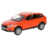 Изображение ТЕХНОПАРК 1/24 LADA Vesta SW Cross универсал 17,5 см (свет, звук) оранжевый