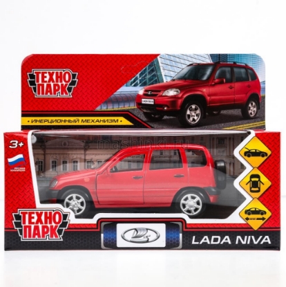 Изображение ТЕХНОПАРК LADA CHEVROLET Niva/НИВА 12 см красный