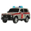 Изображение ТЕХНОПАРК LADA 4x4 Urban Росгвардия 19,5 см (свет, звук) пластм. серый откр. коробка