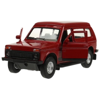 Изображение ТЕХНОПАРК LADA-2131 4x4 Niva/НИВА 12 см красный
