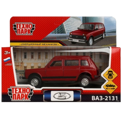 Изображение ТЕХНОПАРК LADA-2131 4x4 Niva/НИВА 12 см красный