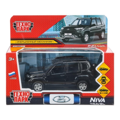 Изображение ТЕХНОПАРК LADA Niva/НИВА Travel 12 см черный