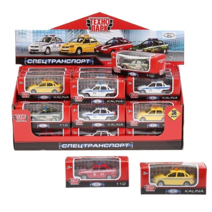 Изображение ТЕХНОПАРК LADA Спецтехника 7,5 см металл. в ассорт.