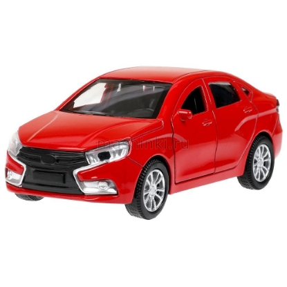 Изображение ТЕХНОПАРК LADA Vesta седан 11,5 см красный