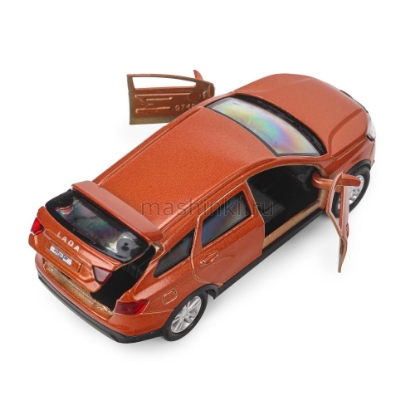 Изображение ТЕХНОПАРК LADA Vesta SW Cross 12 см бронзовый