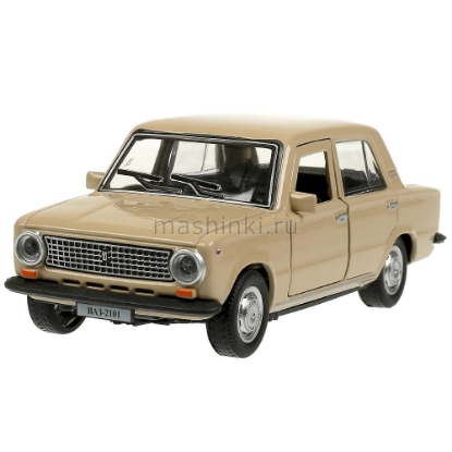 Изображение ТЕХНОПАРК ВАЗ-2101 ЖИГУЛИ 12 см бежевый