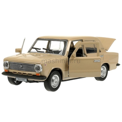 Изображение ТЕХНОПАРК ВАЗ-2101 ЖИГУЛИ 12 см бежевый