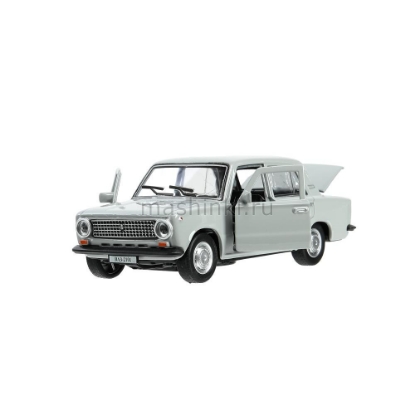 Изображение ТЕХНОПАРК ВАЗ-2101 ЖИГУЛИ 12 см серый