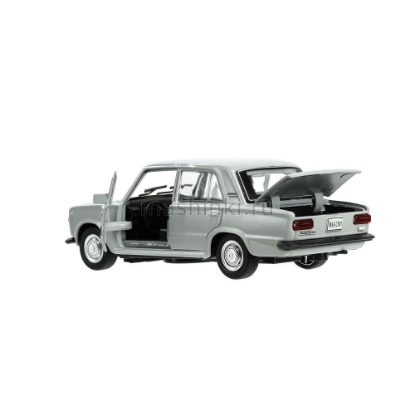 Изображение ТЕХНОПАРК ВАЗ-2101 ЖИГУЛИ 12 см серый