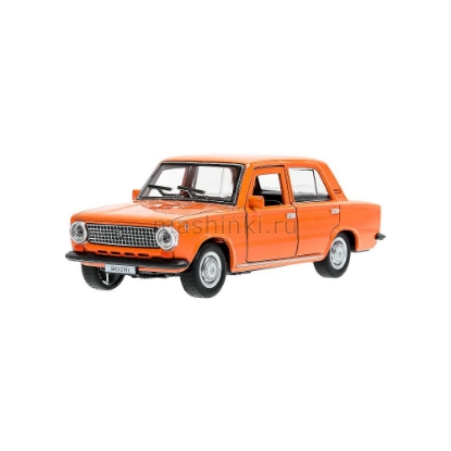 Изображение ТЕХНОПАРК ВАЗ-2101 ЖИГУЛИ 12 см оранжевый