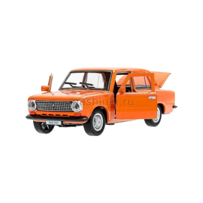 Изображение ТЕХНОПАРК ВАЗ-2101 ЖИГУЛИ 12 см оранжевый