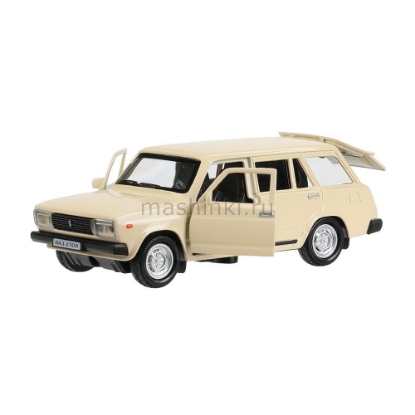 Изображение ТЕХНОПАРК ВАЗ-2104 ЖИГУЛИ 12 см металл. бежевый