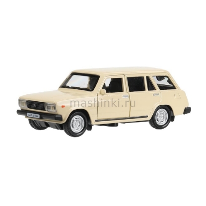 Изображение ТЕХНОПАРК ВАЗ-2104 ЖИГУЛИ 12 см металл. бежевый