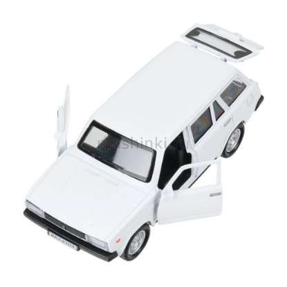 Изображение ТЕХНОПАРК ВАЗ-2104 ЖИГУЛИ 12 см белый