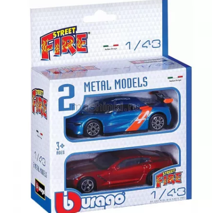 Изображение BBURAGO 1/43 Набор 2 шт машин